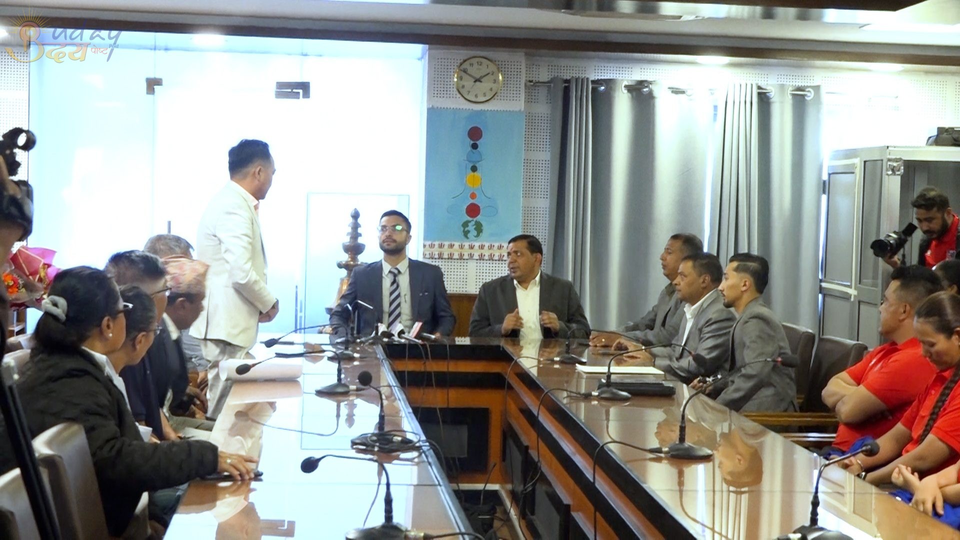 राज्यको तर्फबाट खेलकुद क्षेत्रलाई पर्याप्त सम्मान र सुविधा दिन सकेको छैन : मन्त्री पोखरेल